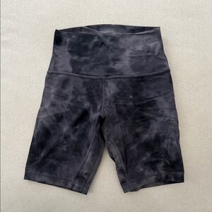 Lululemon Athletica Charcoal High-Waisted Shorts